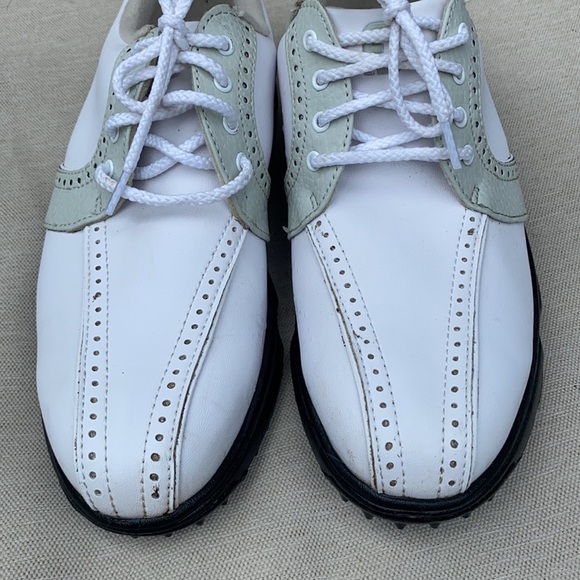Footjoy GreenJoys Women's Golf Shoes White/Cloud 6.5 - Picture 4 of 7